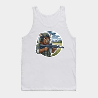 Tactical Bison Buffalo Tank Top